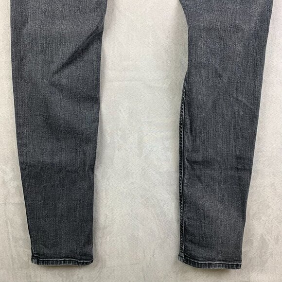 Diesel Mens Pants 32 Gray Distressed Jeans Sleenker Slim Skinny Stretch 32x32 - Picture 11 of 13